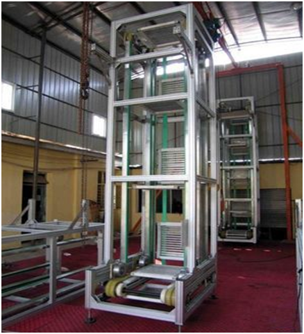 鋁型材連續(xù)式提升機(jī)